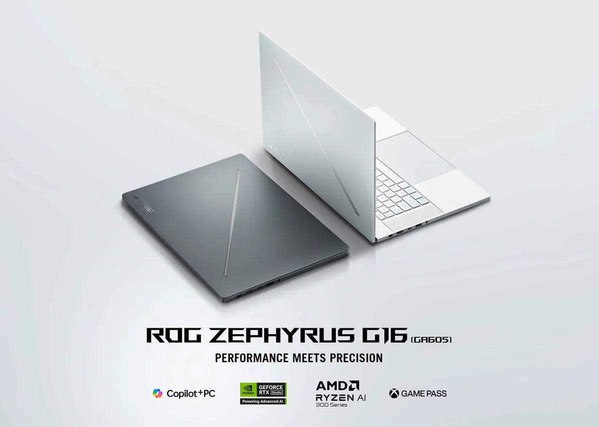 ASUS ROG Zephyrus G16 GA605WI-QR135W Ryzen AI 9 HX 37 32GB RAM 1TB SSD RTX 4070 Gaming Laptop Price in BD